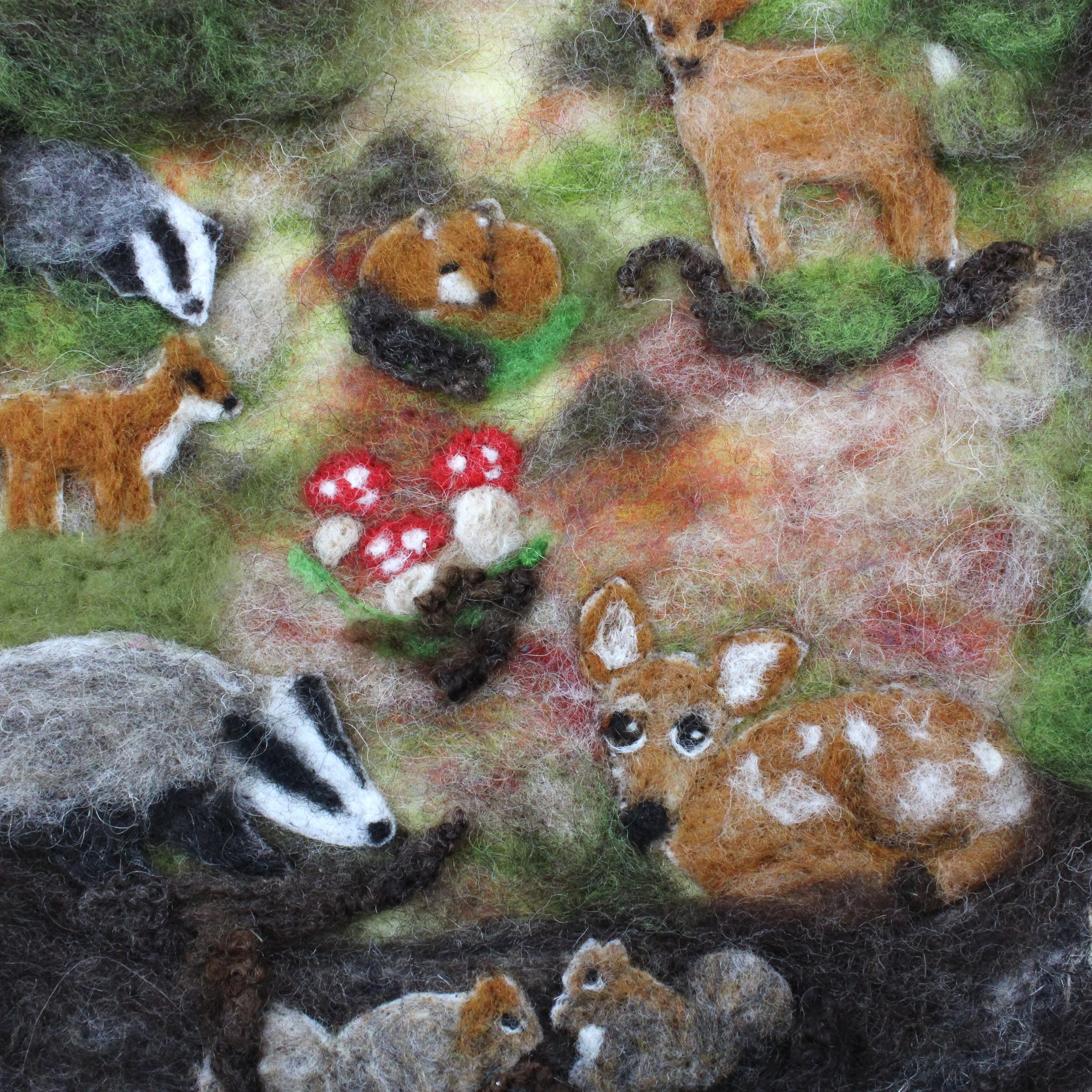 2026 Summer Needle Felting Retreat workshop - 10-12 July - Landscapes and Animal Portraits - Image 3
