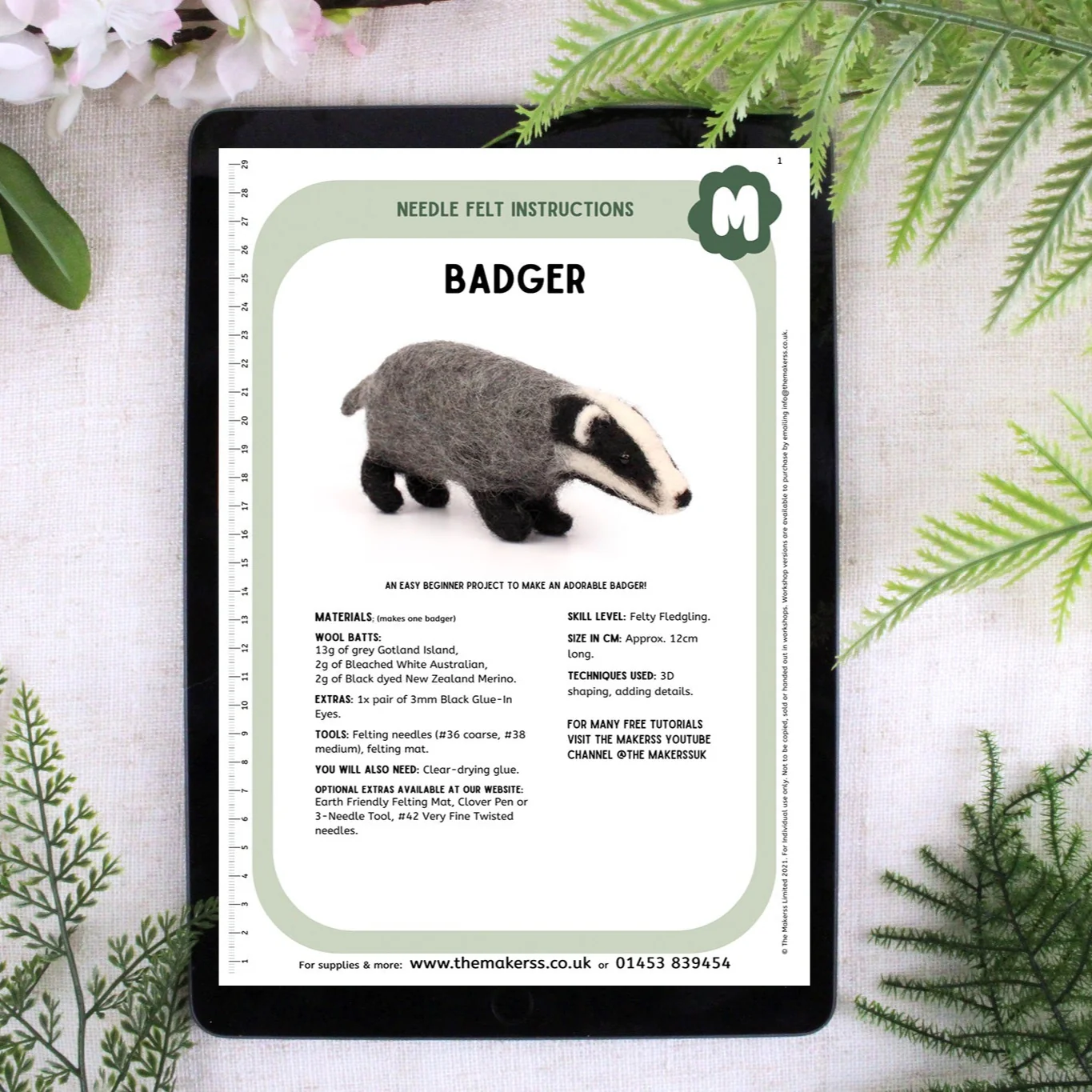 Badger Small Needle Felt Kit - Image 4