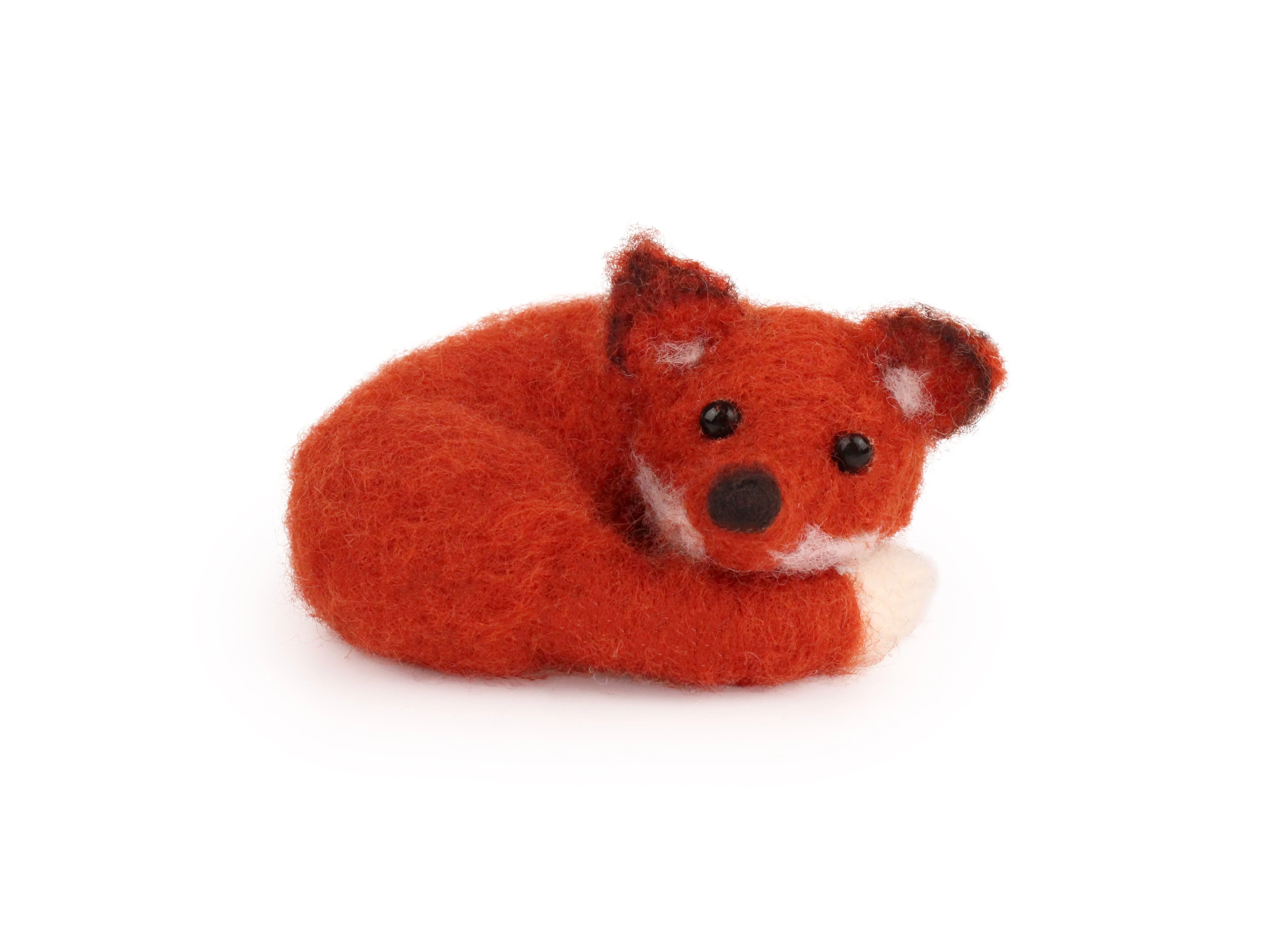 Fox Cub Small Needle Felt Kit - Image 4