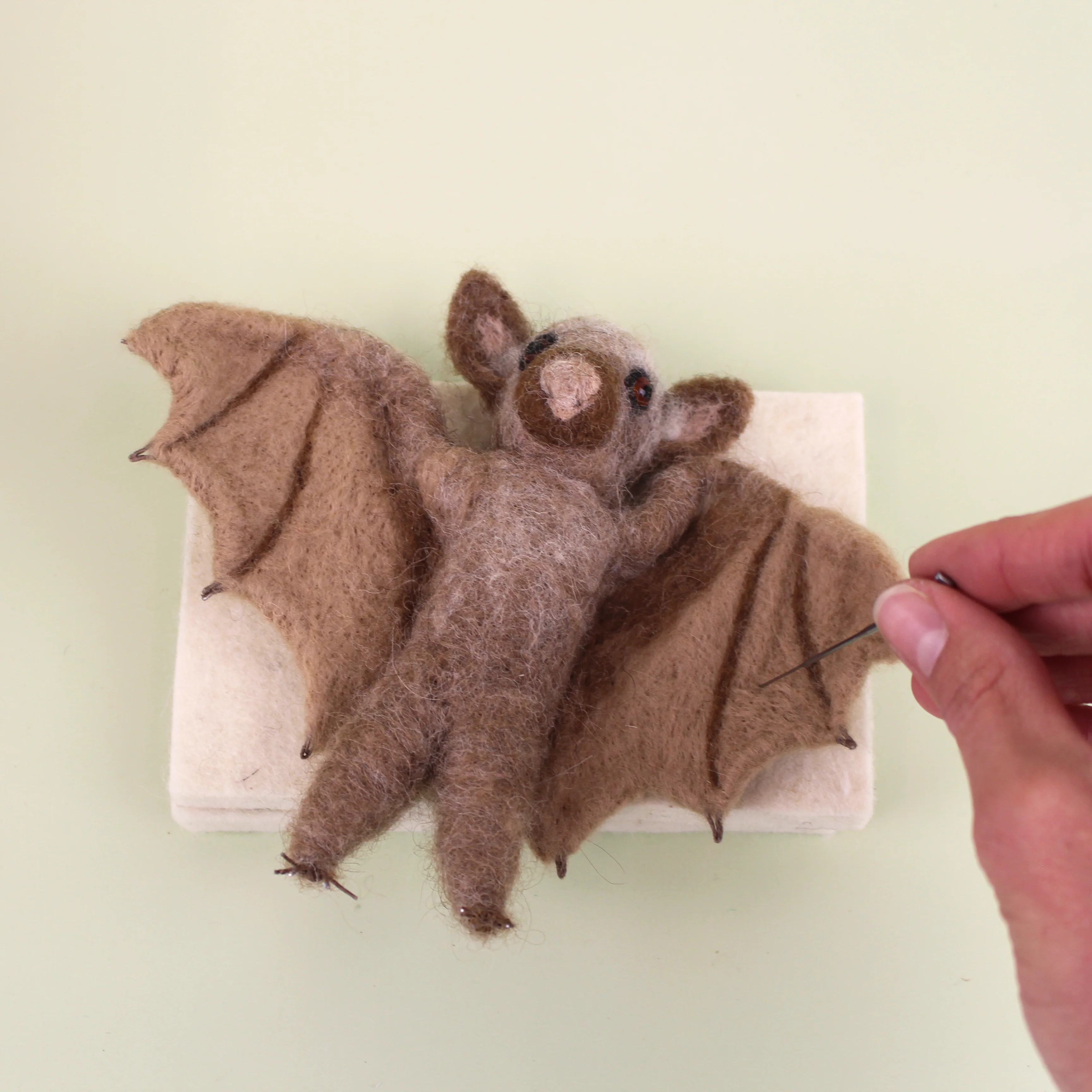 Fruit Bat Needle Felt Pack - with or without tools - Image 5