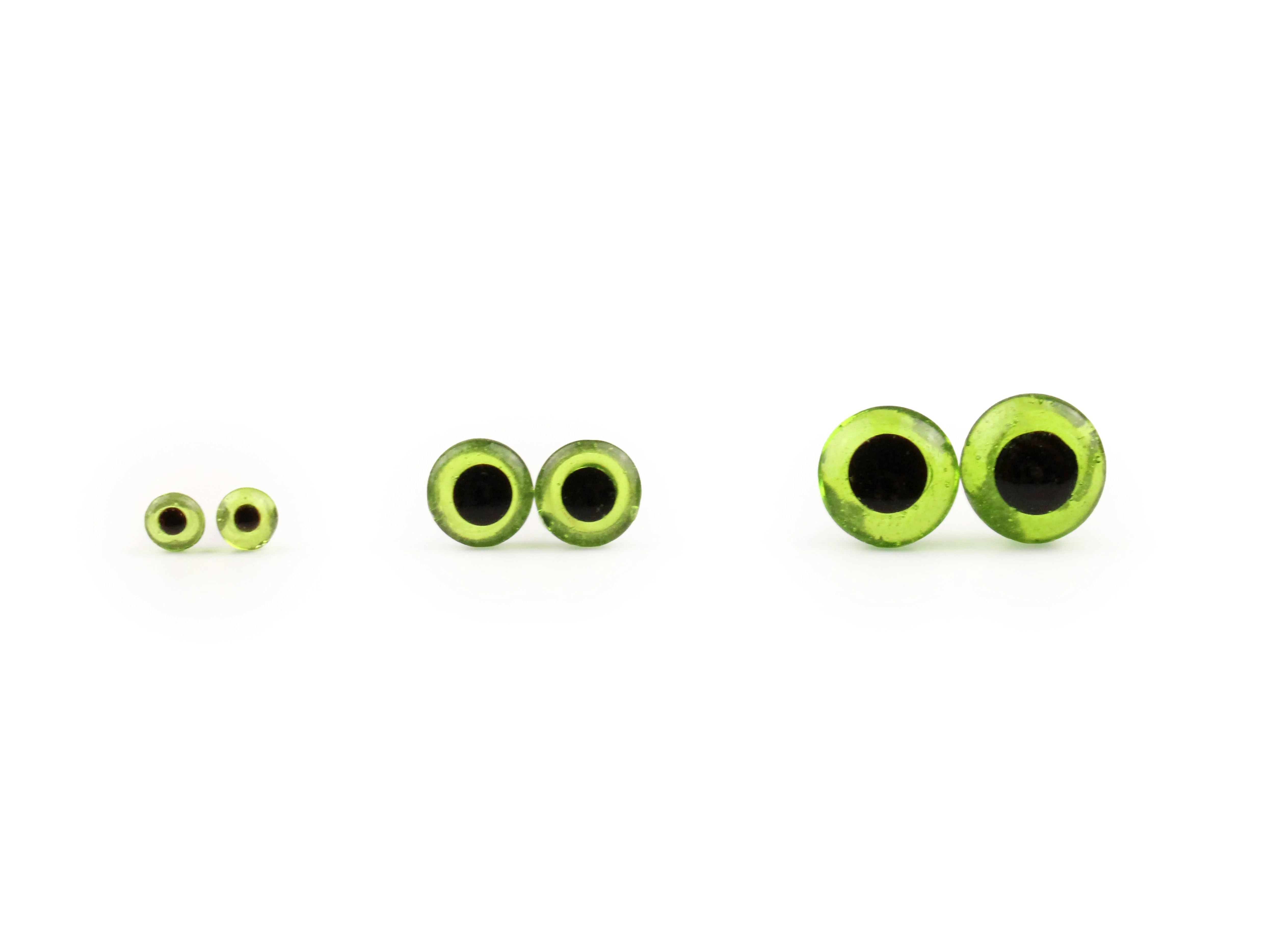 Green Easy glue-in glass eyes - various options - Image 4