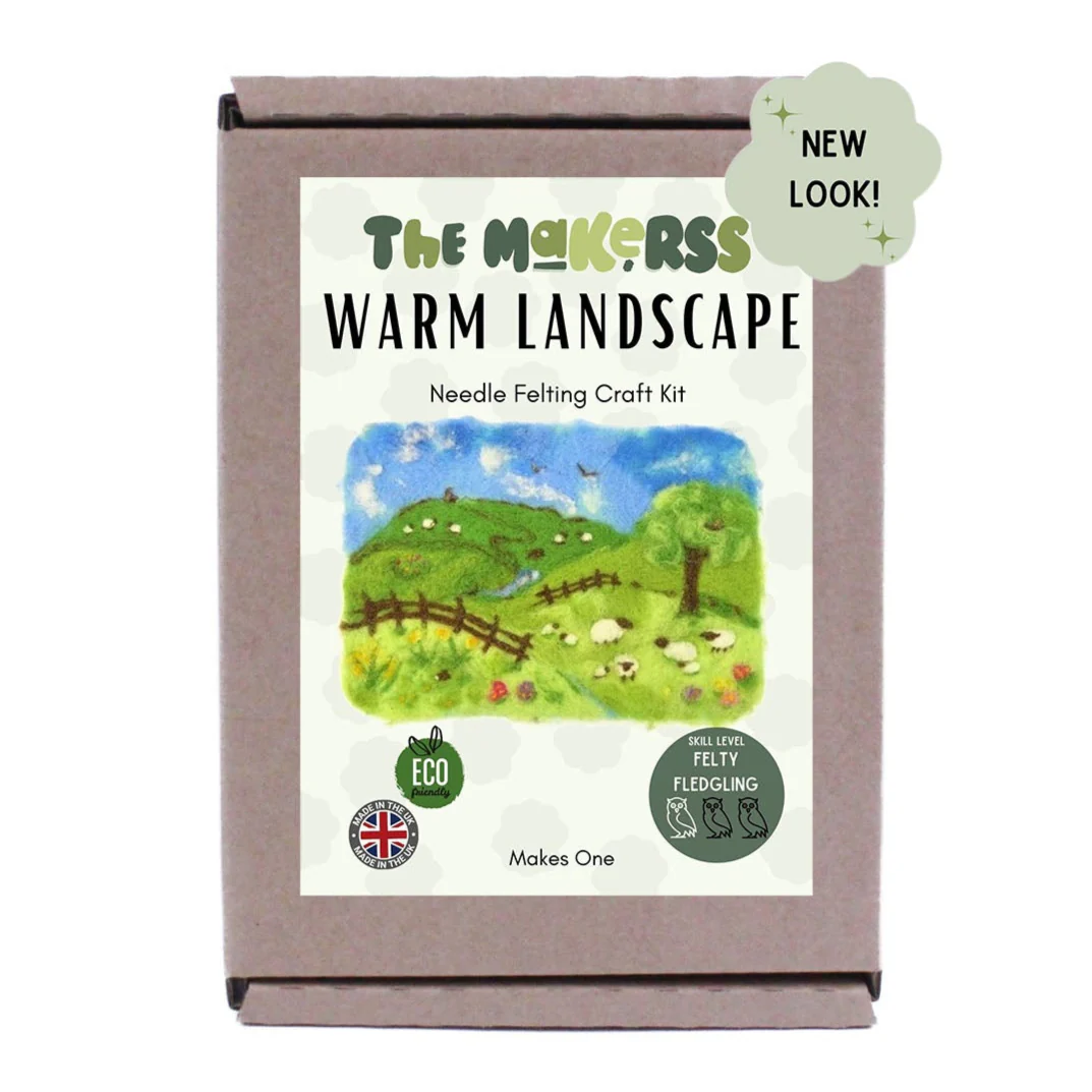 Warm Landscape Needle Felt Kit - Image 3