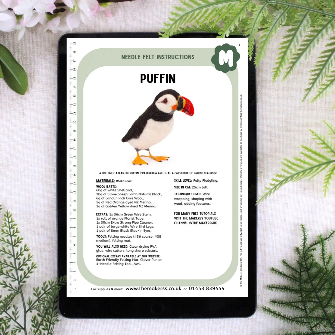 Puffin Needle Felt Pack - Image 5